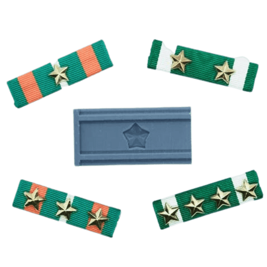 Spaced 5/16" Personal Star Mold