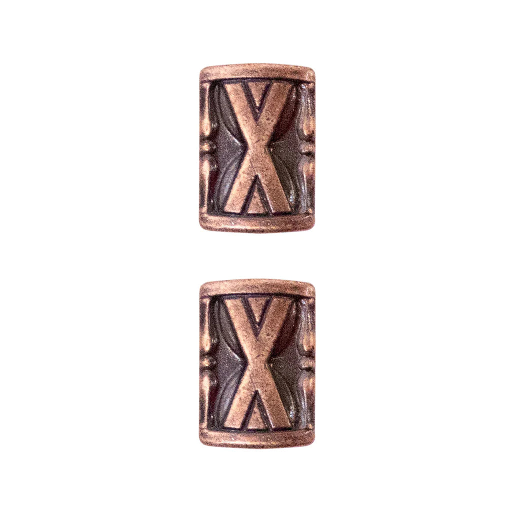 Bronze Hourglass (2 pcs)