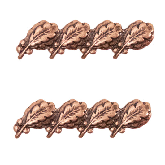 4 Bronze Oak Leaf Cluster (2 pcs)