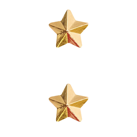 1 Gold 5/16" Star (2 pcs)