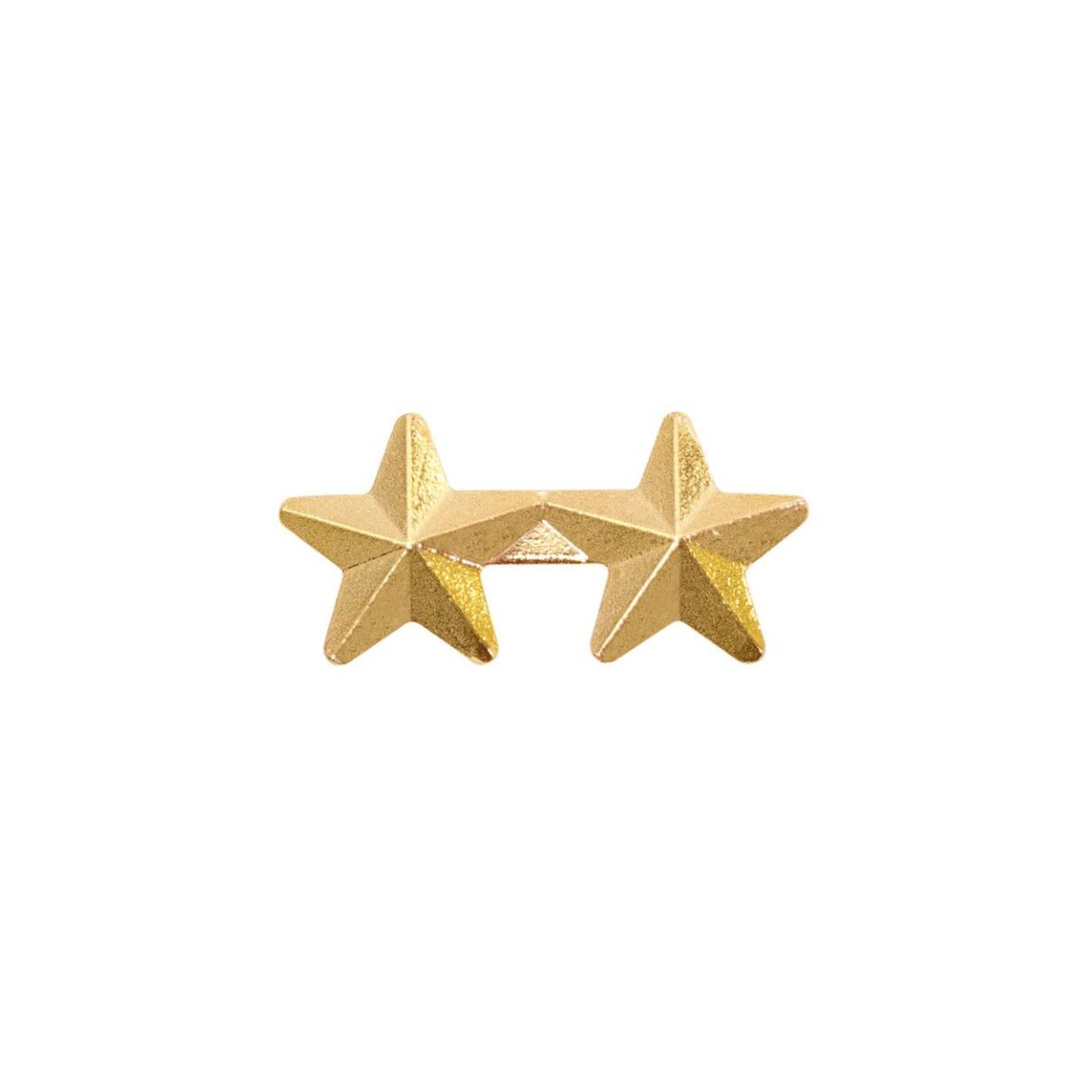 2 Gold 5/16" Stars on a bar (1 pcs)