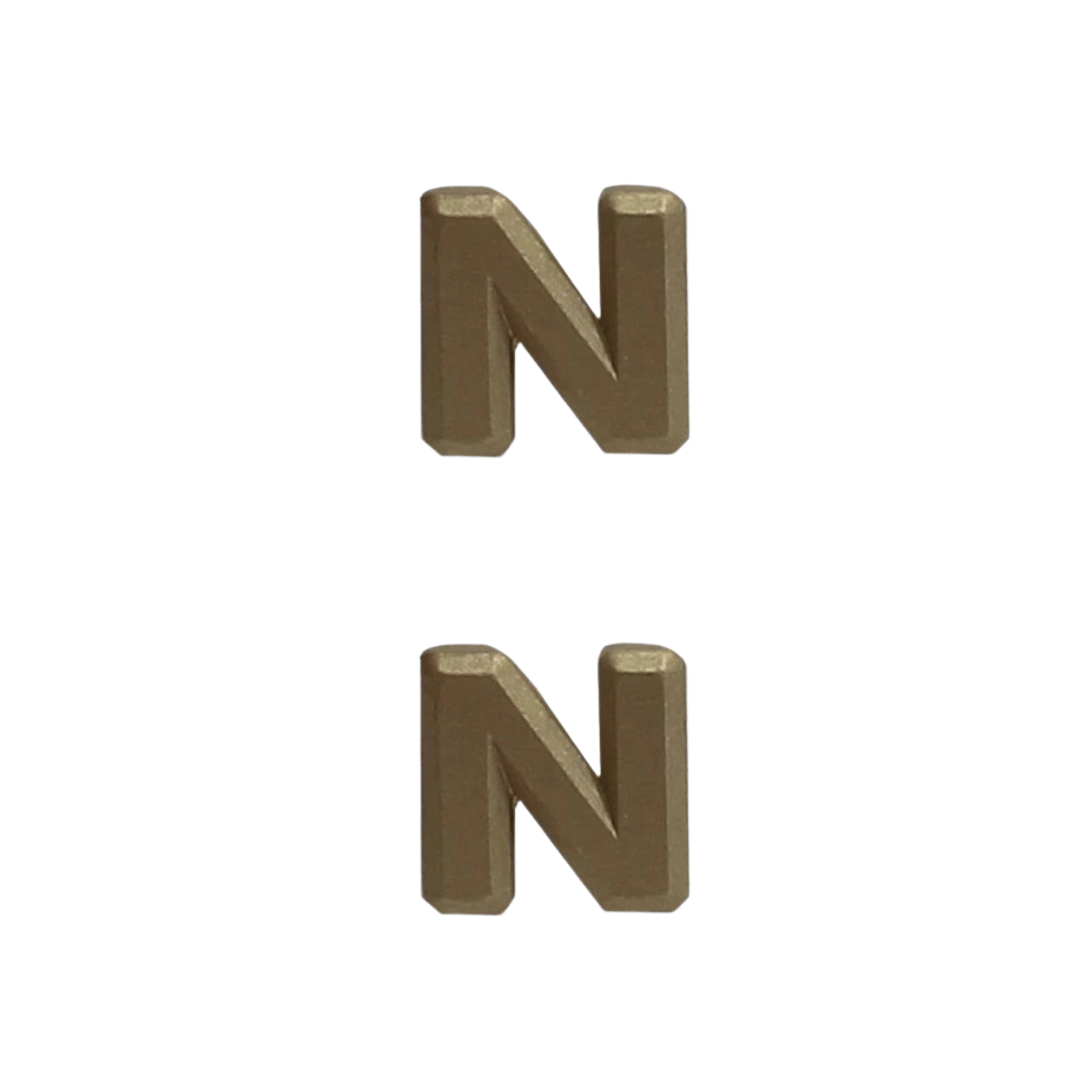 Large Letter N (2 pcs)