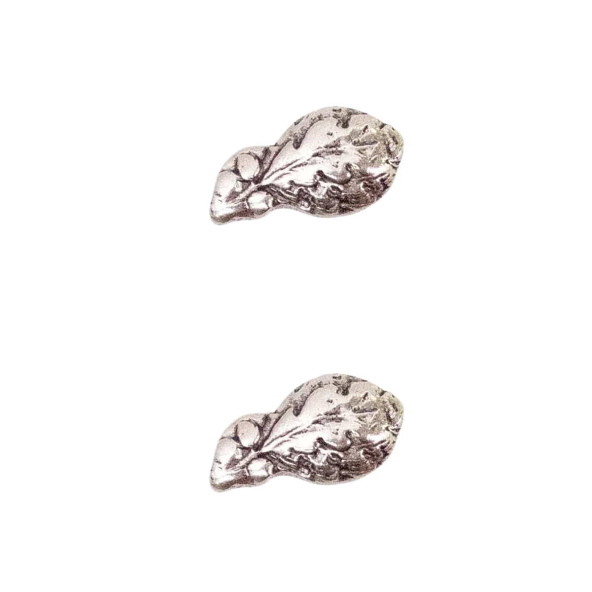 1 Silver Oak Leaf (2 pcs)