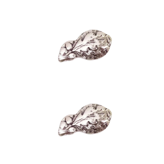 1 Silver Oak Leaf (2 pcs)