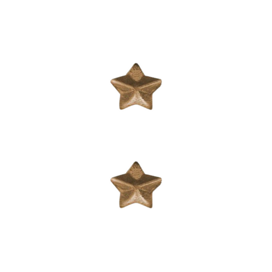 1 Bronze 3/16" Star (2 pcs)