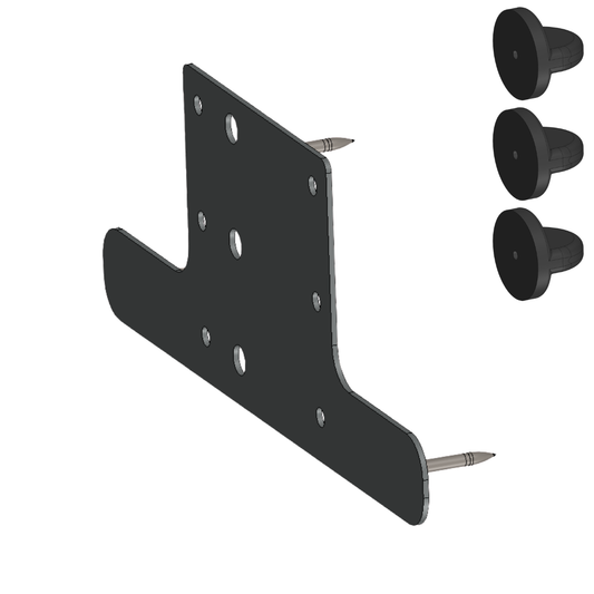 3 Row Pinned Backing - 1/8" Space - Gen 2