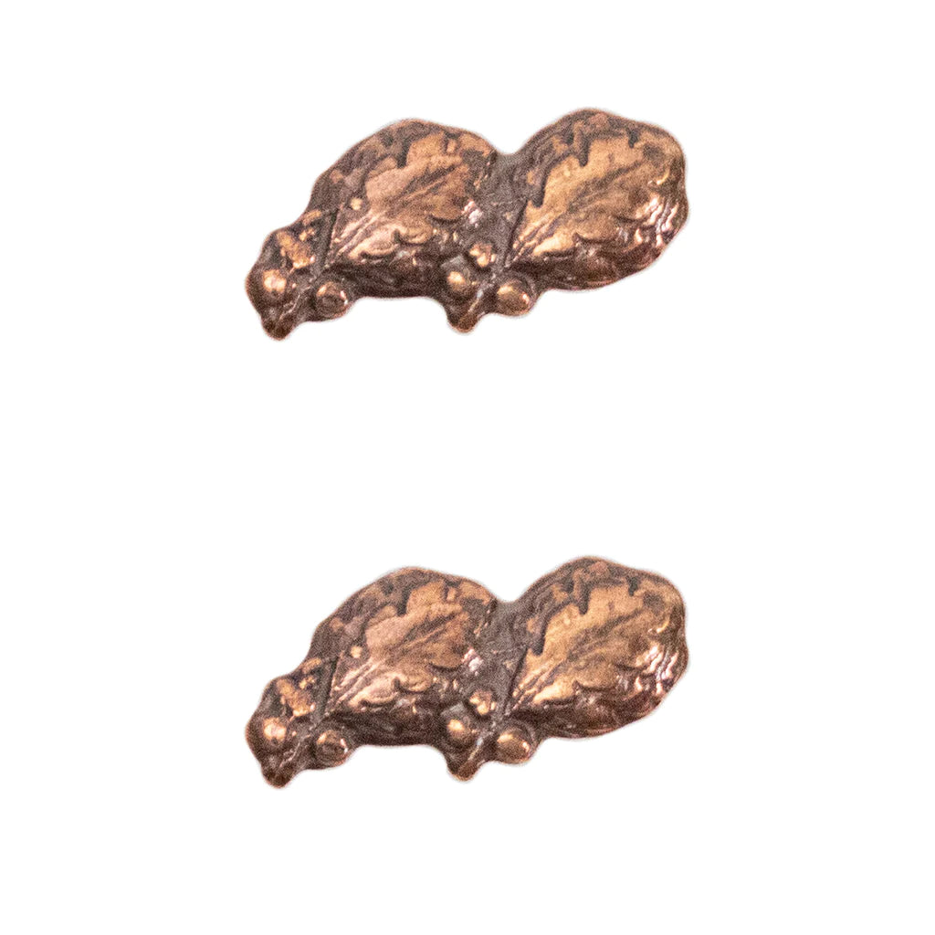 2 Bronze Oak Leaf Cluster (2 pcs)